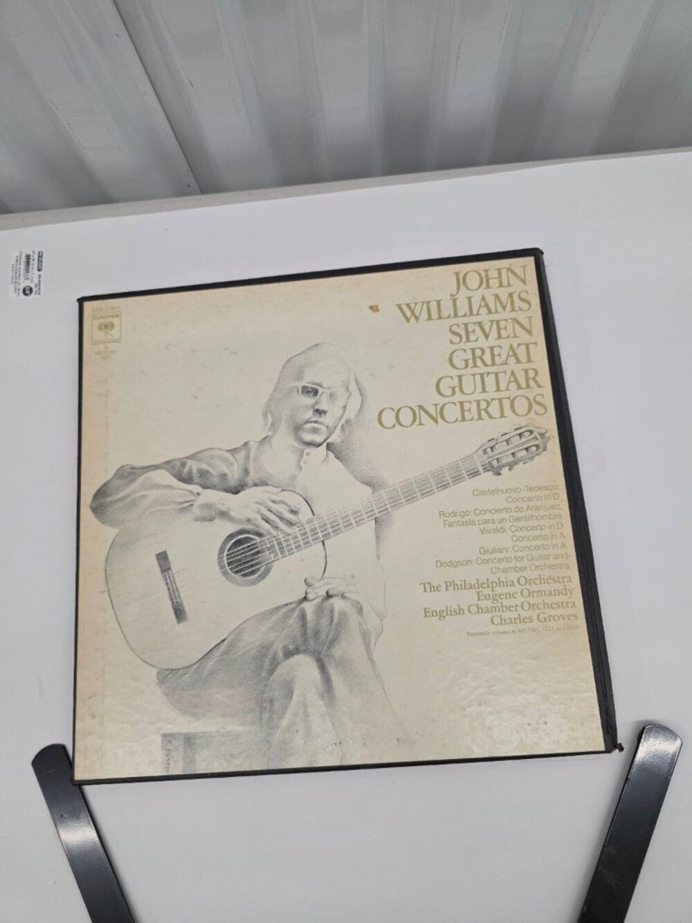 John Williams – Seven Great Guitar Concertos 2xLP 1977 Columbia Classical 33 RPM
